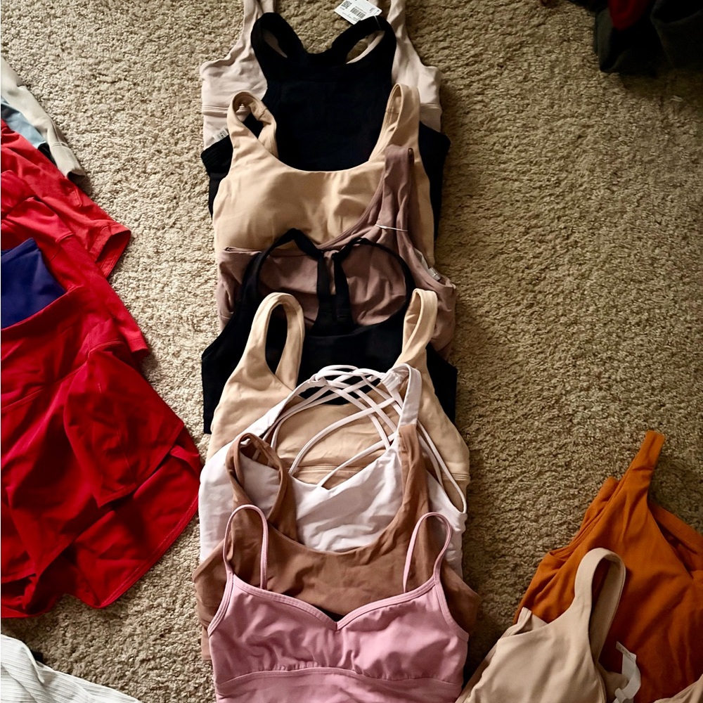 lululemon athletica Sports Bras Lot